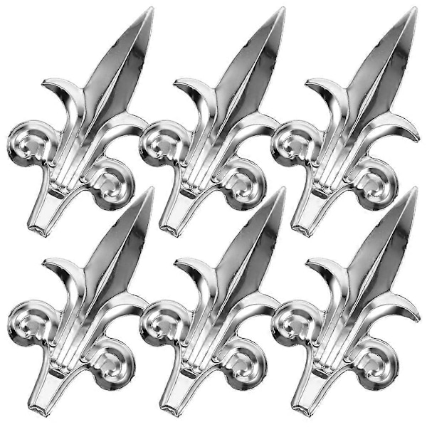 6 stk. Gjerde Finial Port Gjerde Dekor Hage Gjerde Topp Gårdshus Gjerde Spiss Topp Finial Forsyning