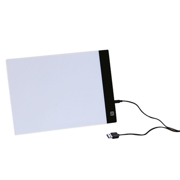 Ljusdyna för diamond painting A5 Ultratunn bärbar LED-ljuslåda USB Power Artcraft Tracing Light Pad