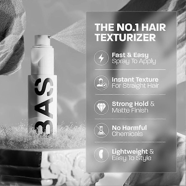 Hårtexturpulver från Bodyworks, omedelbar volym & textur, lätt
