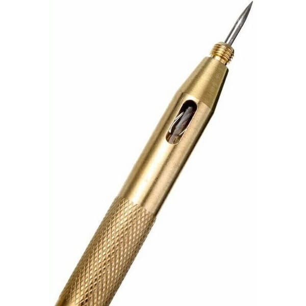 Spændingstesterpen til biler og lastbiler. DC 6V/12V/24V. Guld.Fonepro