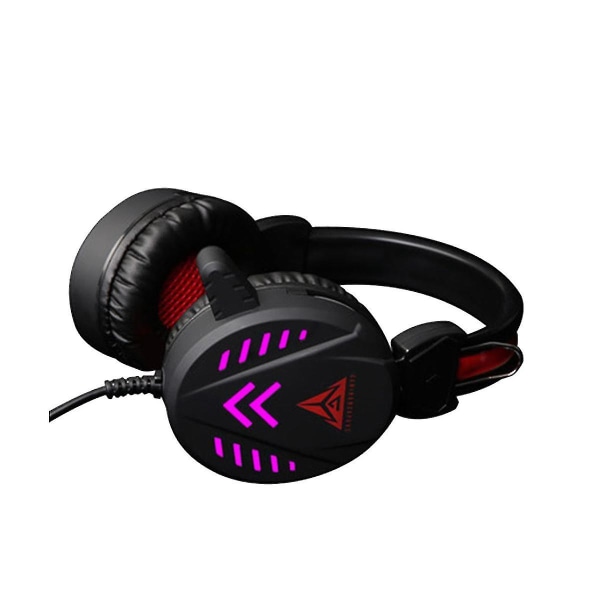 Kablet skrivebordsspillhodesett 3.5 kablet headset spillhodesett med mikrofon E-sport Su