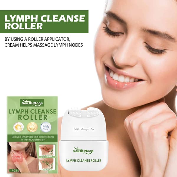 Lymfrengöringsrulle, antiinflammatorisk hudvårdsmassager