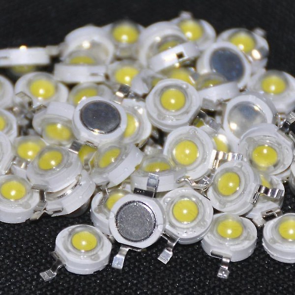 1w- High Power Chips, White Light-emitting, Beads Led Diodes