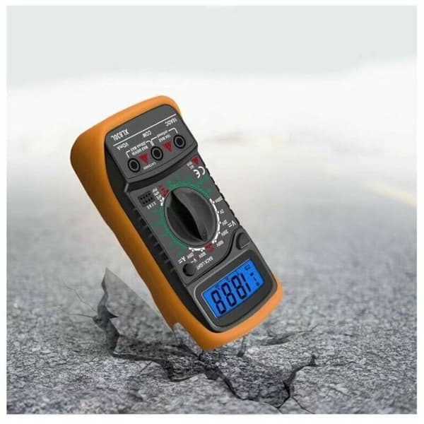 Multimeter. Ohmmeter og ammeter. XL830L 2000 Count Digitalt Multimeter Mini Multimeter Batteritester Strøm Spenning AC DC Motstand