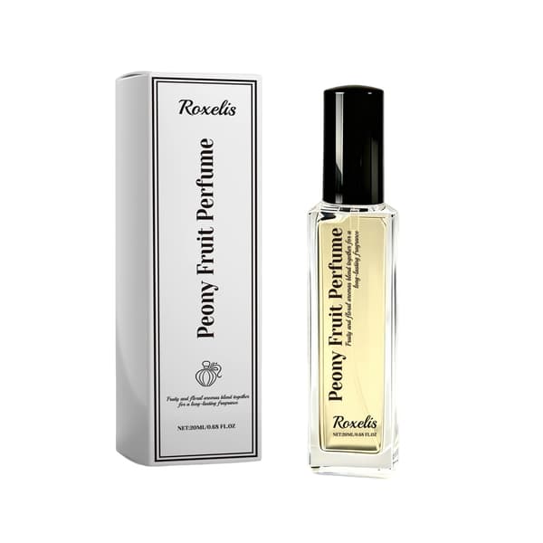 Pionfruktparfym, fruktig blommig doft, 20 ml