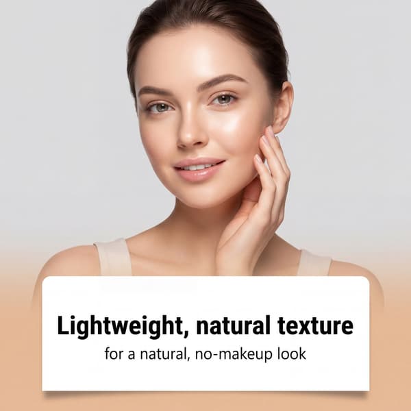 CC Cream, Naturlig Let Dækning Daglig Makeup, Fugter Huden Mildt Ivory white