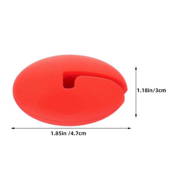 3 stk. Universell Silikon Gryteklips for Temperaturprobe Koke Gryte Side Termometer Klemme