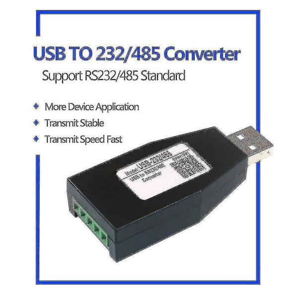 Usb til Rs232 Rs485 Usb seriell kommunikasjonsmodul Industriell Usb-232/485 signalomformer
