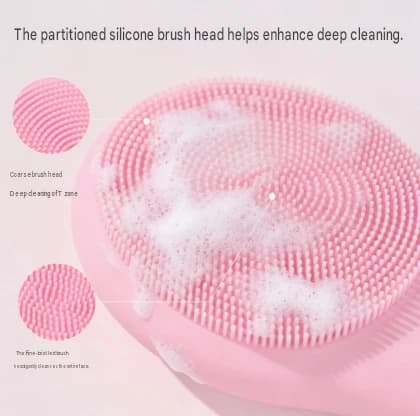2-i-1 Elektrisk Hudskrubber, Blackhead Remover med Varm Kompres, Ansigtsrenser Style 1