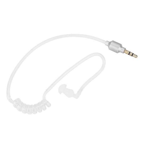 Mobile Phone Monaural Wired Earpiece Air Tube Anti radiation In Ear Stereo Earphone