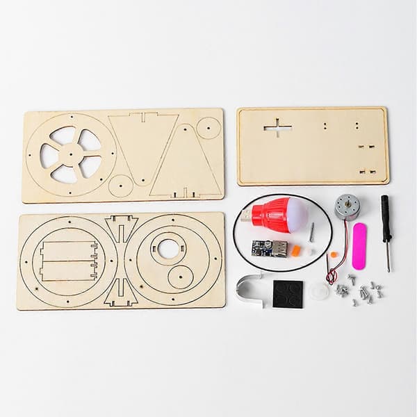 DIY Dynamo Eksperiment Fysikk Pedagogiske Leker Ft