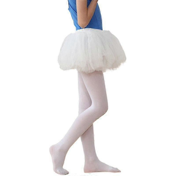 Sorte Børnepige Velvet Strømper Danse Strømper Mikrofiber Strømper Professionel Danse M