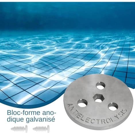 Zinkanode til saltvandsswimmingpools - Zinkanode til swimmingpools -