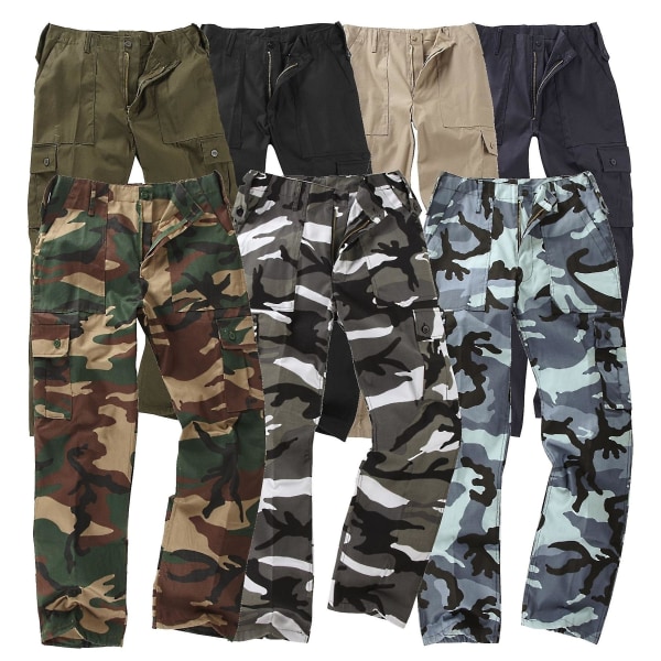 Barn Bdu 6-Pocket Cargo Combat byxor Barn