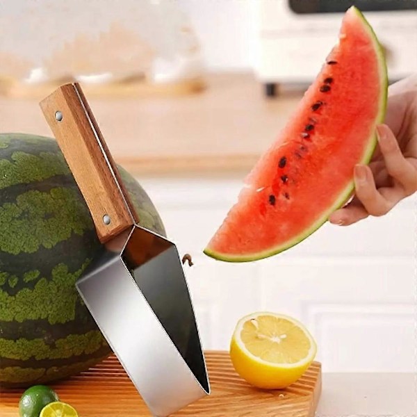 Multifunksjonell Fruktskivekutter - Vannmelonskivekutter, Vannmelonskivekutter i rustfritt stål