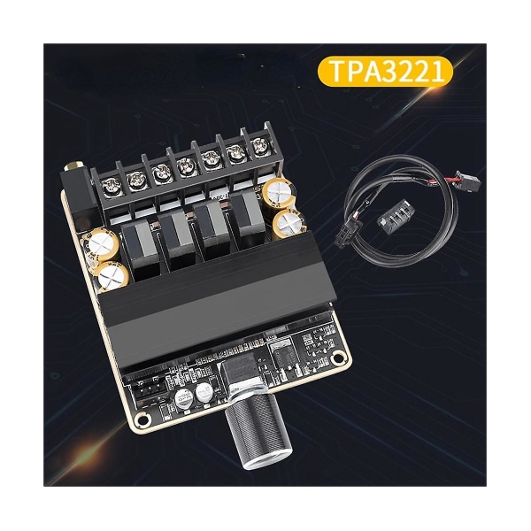 TPA3221 Audio Amplifier Board Klasse D Dual-Channel 85Wx2 stereolydforstærkermodul