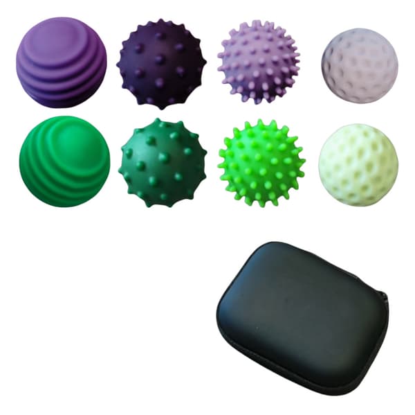 Fingertopp magnetisk boll stressavlastningsleksak, mini nyhet magnetisk fidgetleksak Style 3