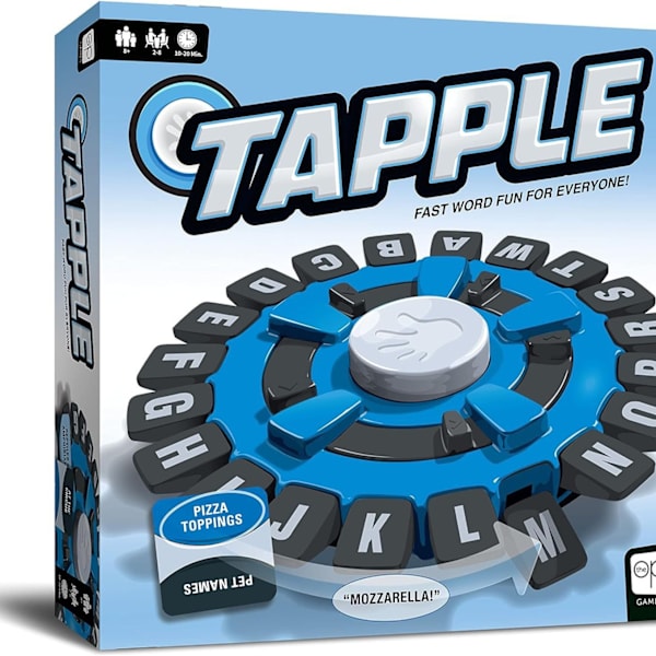 Tapple Crazy Alphabet Spelbräde Minnesspel Hemutbildning Leksaker för Barn