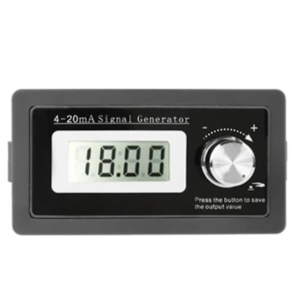 Ny 2-trådig 4-20MA Strömsignalgenerator Panelmonterad Strömloopgenerator 4 till 20MA Simulator