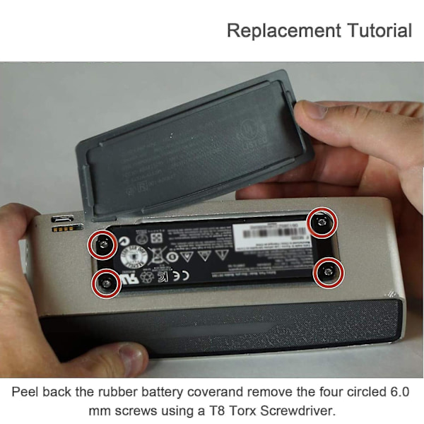 7.4v 2230mah 061384 061385 061386 063287 Batteri til Bose Soundlink Bluetooth Speaker Mini One