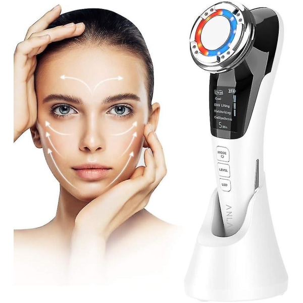 Ansiktsmassageapparat för hudvård, skönhetsenhet Multi Anti-rynk Högfrekvent Ems F Påskpresent Hög kvalitet