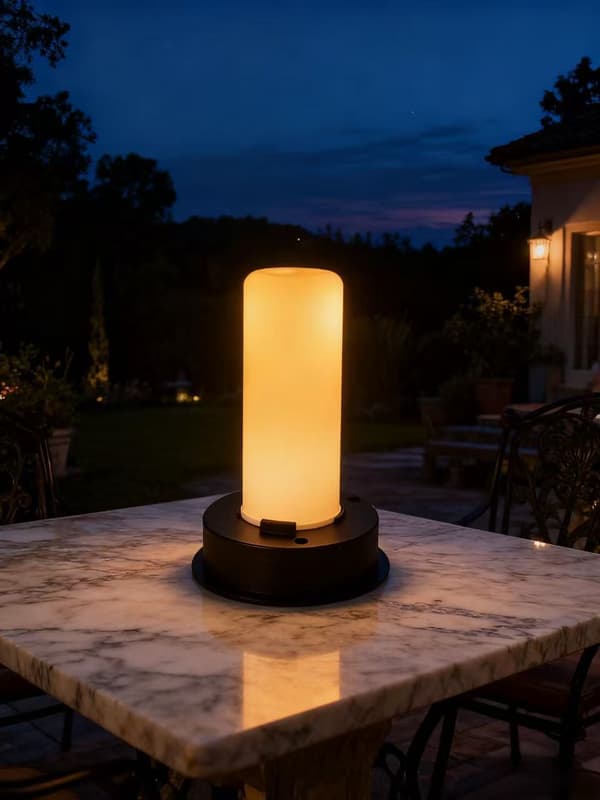 Solcellelampe tilbehør Udendørs Gårdhave Lampe Dele Simulation Elektronisk Stearinlys Solcelledrevet Dekorationslampe E