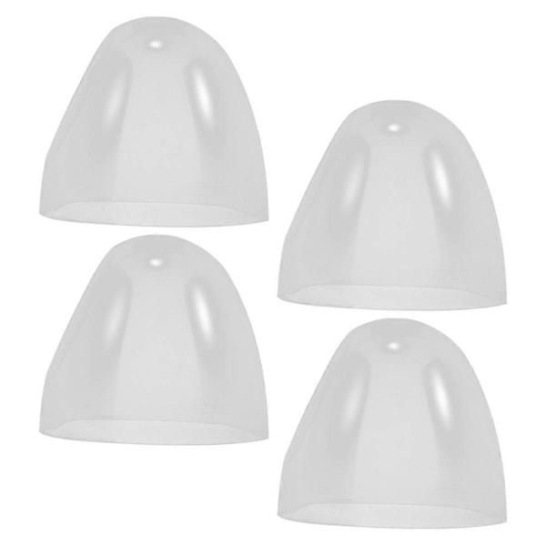 4 st Mjölkflasklock Ersättningslock Babyflasklock Läcksäkra Återanvändbara Plastlock