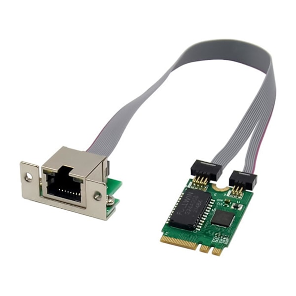 Mini PCIe-verkkoadapteri M.2 A+e To RTL8111f Gigabit Ethernet -kortti Yksi RJ45 Ethernet -verkko