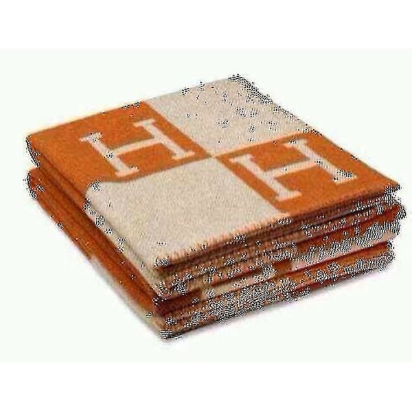 H-filt kuddar konstgjord ull kashmir varm soffa Pläd filt Shaw-p