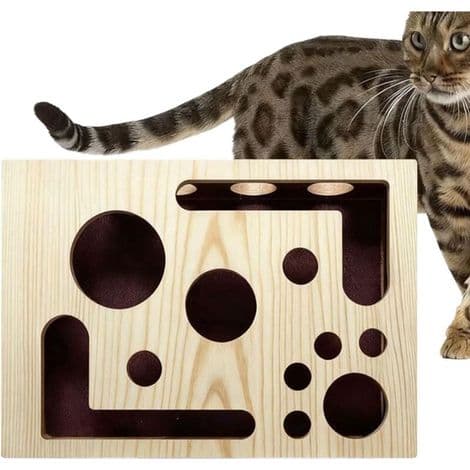 Kattnagelvårdsleksak - Interaktiv dispenser