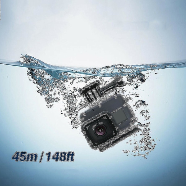 Gopro Hero 7/6/5 kamera undervattens vattentätt case