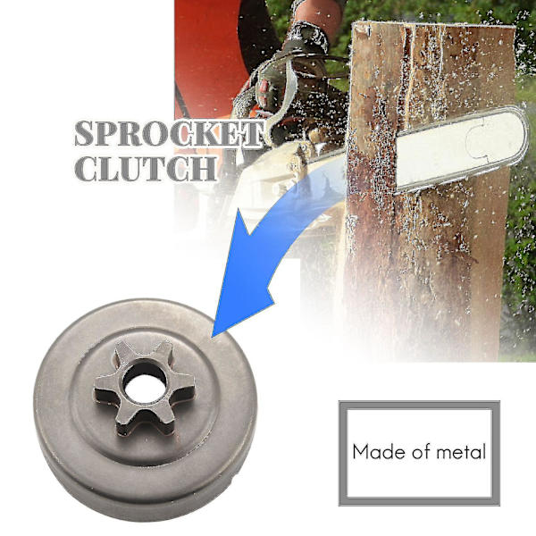 Sprocket Clutch 3/8 Tomme Til Stihl 017 018 021 023 025 Ms170 Ms180 Ms210 Ms230 Ms250 Motorsav Med