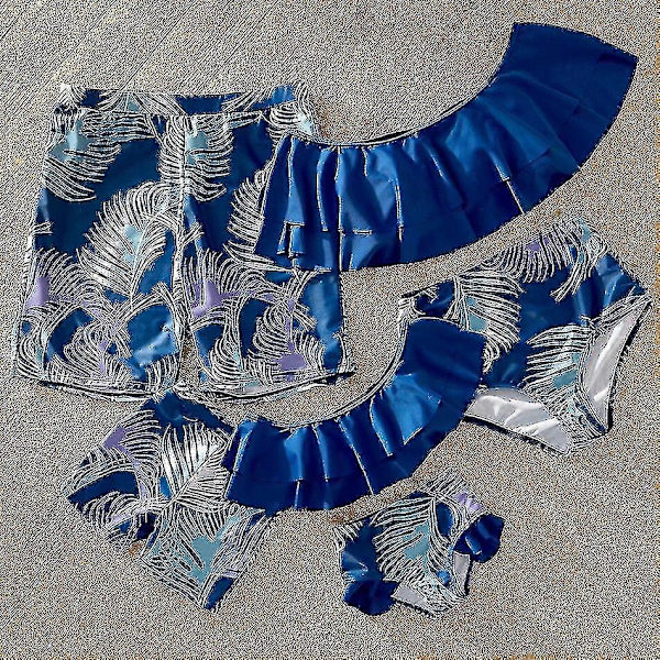 Nya Familjebaddräkter, Mamma-dotter Bikini Set
