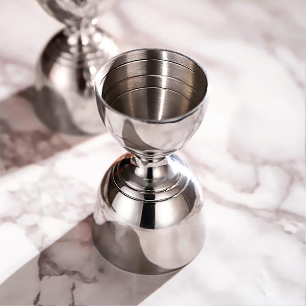 Cocktail Shaker Presisjons-slitasje-resistent Rustfri Kjøkkenutstyr (1 stk, Sølv)