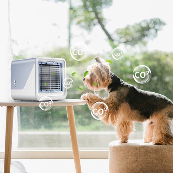 Bærbar Mini Luftkøler USB Vandkølende Ventilator Personlig Fordampningskøler Til Hjemmekontor D