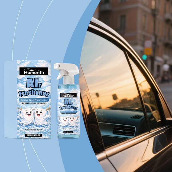 Bilduftspray, 120 ml - Frisk Linned Duft Lugtfjerner