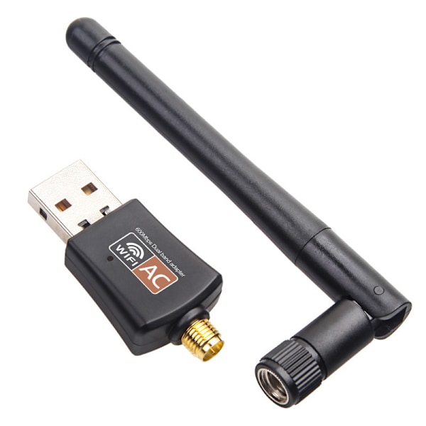 600M kaksoiskaistainen langaton verkkokortti wifi-signaalin vastaanotin lähetin 2.4/5G Gigabit tietokoneen USB langaton verkkokortti