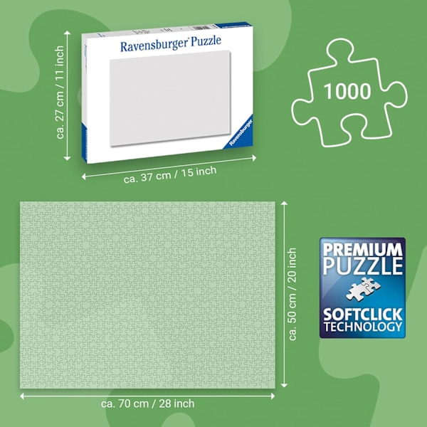 Ravensburger My Haven Nr. 6 Den Hyggelige Skur 1000 Briks Puslespil til Voksne & Børn fra 12 år