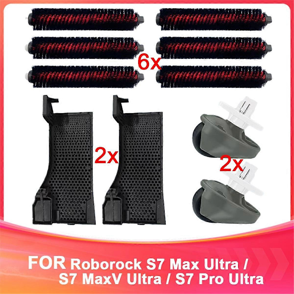 Kompatibel för S7 Max Ultra/S7 MaxV Ultra / S7 Pro Ultra Rengöringstank Filter Rengöringsborste Fram