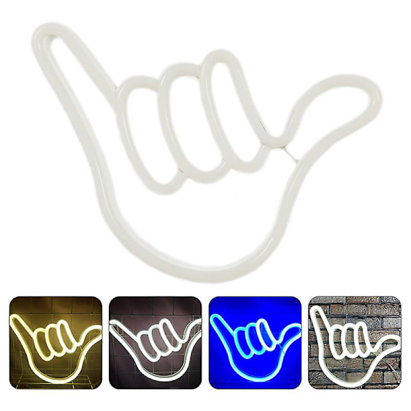 1 st Handdesignad Neonlampa