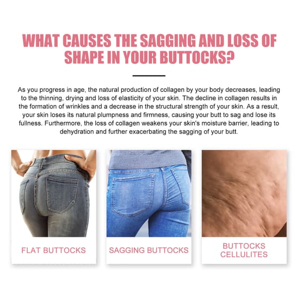 Plump Up Baldeforbedrende Creme, Løfter, Opstrammer & Reducerer Cellulite