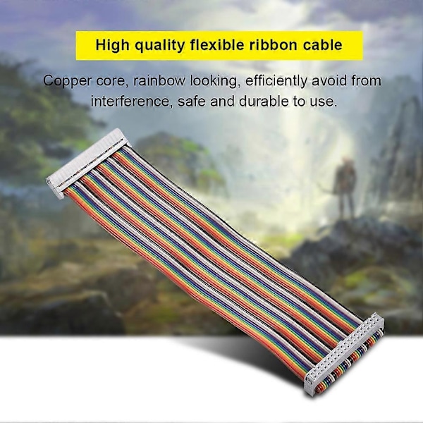 40Pin Rainbow Female to Female GPIO Adapter Cable for Banana Pi/ Raspberry Pi 2/ 3