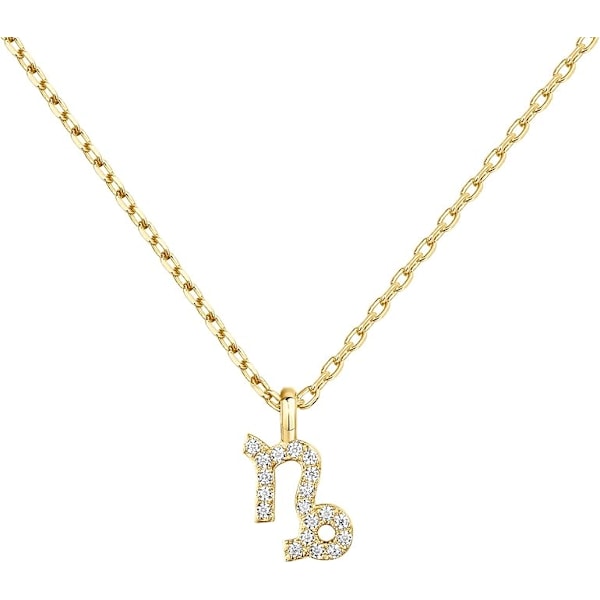 Gold Plated CZ Astrology Necklace Astrology Necklace | Astrology Gifts for Women | Zodiac Necklace