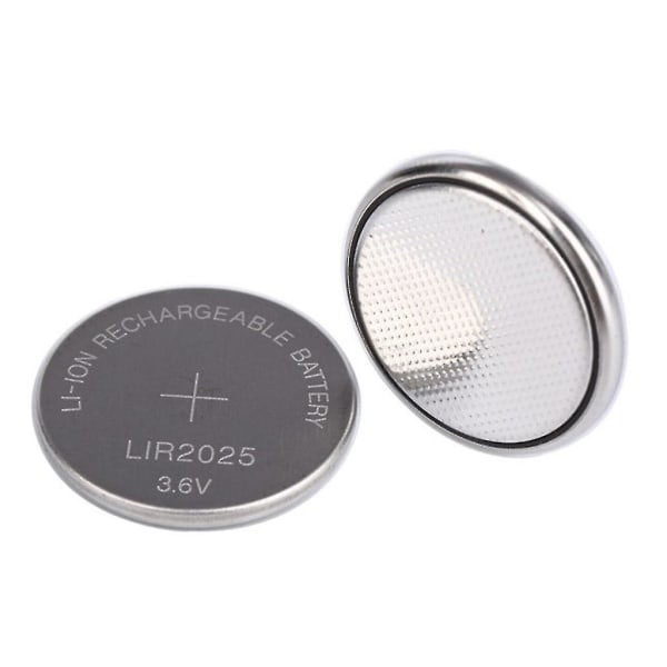 Lir2025 3.6v fjärrknapp batteri för larm Dynamiska tokens medicinsk utrustning -gt