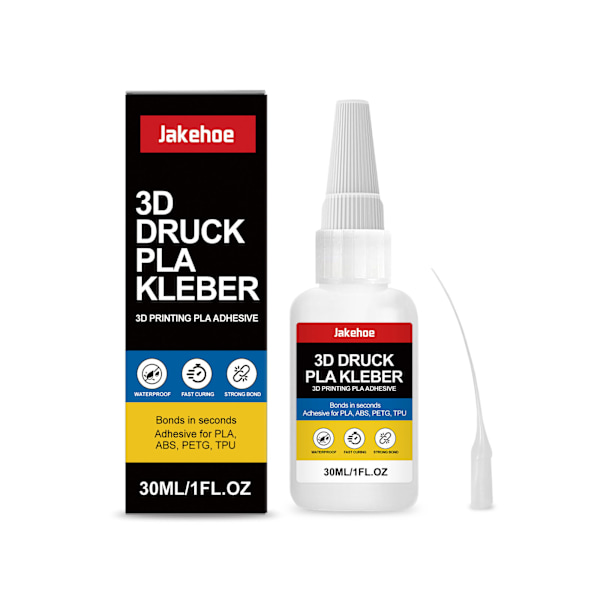 3D-printklæbemiddel (30 ml) – Hurtig binding til PLA/ABS/PETG/TPU