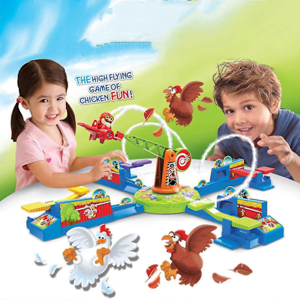 Looping Planes 2-4 Lapselle, Hauska 3D-peli, Lasten Syntymäpäiväpeli, Hauska Juhla- ja Perhepeli Lapsille ja Aikuisten, 2-4 Pelaajaa