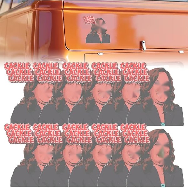 Ny Kamala Harris Kokosnötträd Meme Bumper Decal Rolig Sticker Kort