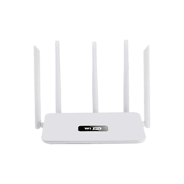Wifi Router 5 Antenner Trådløs Router 2.4g 300mbps Ap/dial Mode Wifi Repeater 5 Høj Gain Antenner