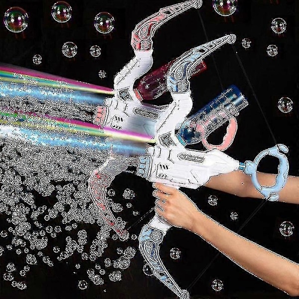 Vattenpistol Pilbåge 2 I 1 Bubbelmaskin Leksaker Vattenpistolleksaker