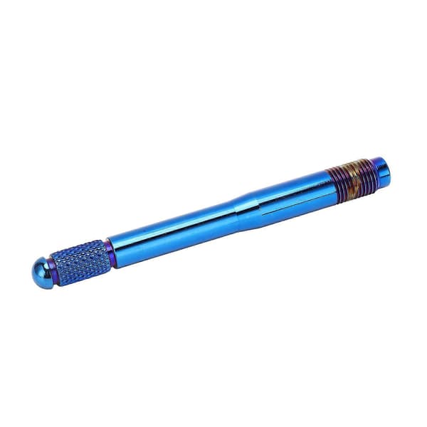 Blå Universal Hjuljusteringstift Rustfrit Stål Dyvelstift Dækpositioneringsstift Fælgstud Pilot Stift til Bil M14x1.25